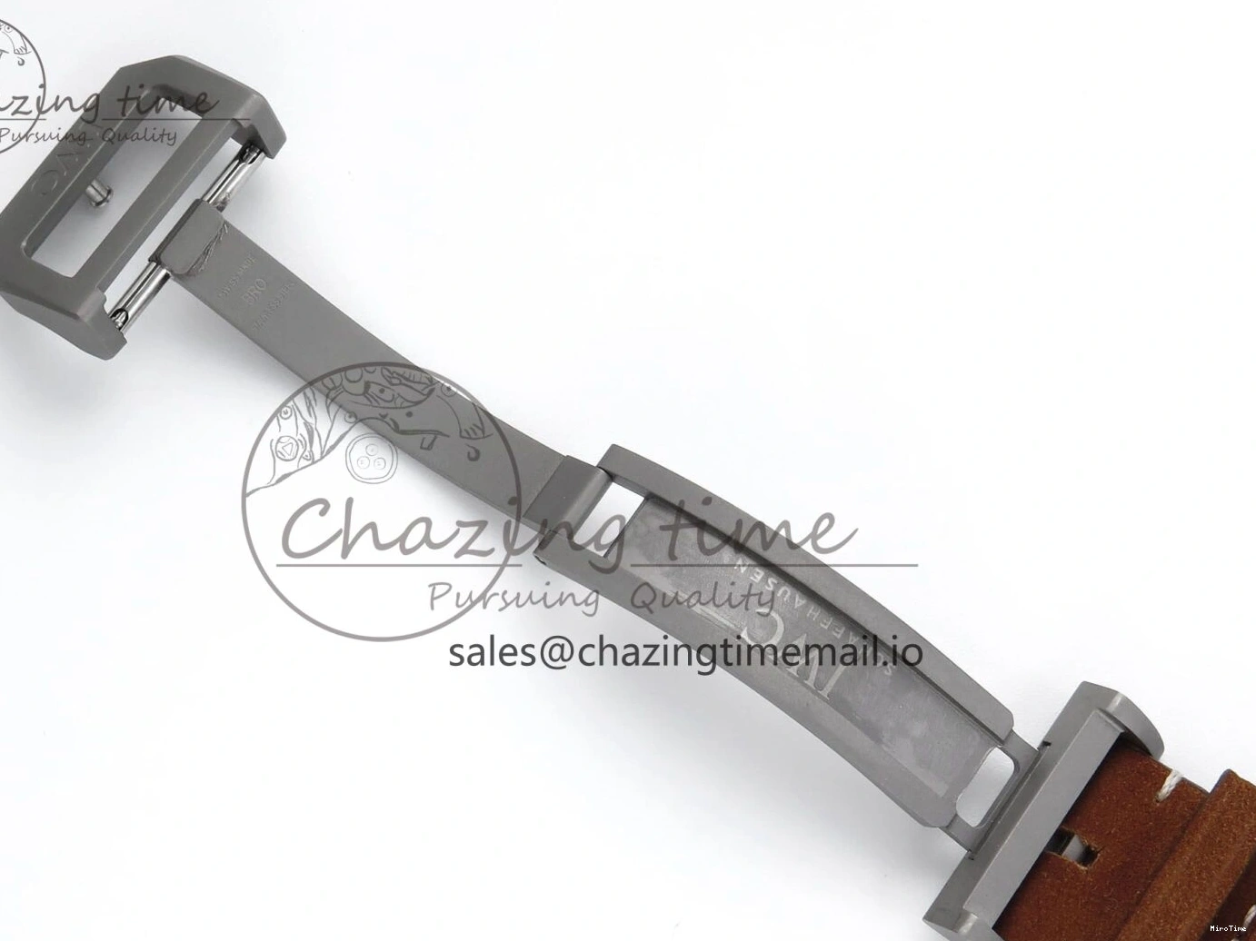 MIROTIME 0114 Big Pilot IW329701 M+F 1:1 Best Edition Black Dial on Brown Leather Strap MY RelaxedFit 7005